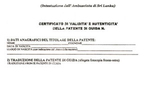 Attestato validità patente - Autoscuola Castiglione